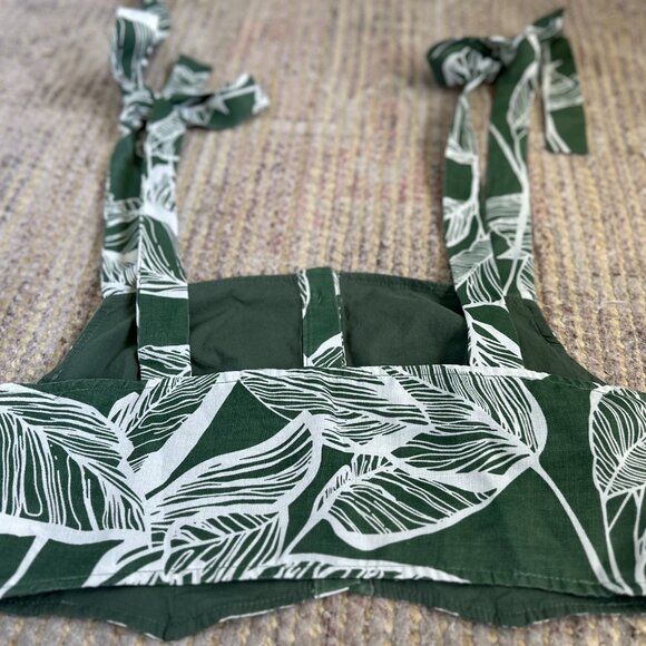 ETOPHE STUDIOS | Matching set leaf print and wood buttons (Size S) - Picture 8 of 8